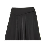 KYLETHOMASW  -  New Women Lace Trim High Waist Asymmetric Skirt