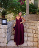 KYLETHOMASW  -  French Fashion Ladies Lazy Satin Pleated Suspender Dress Women Ins Blogger Retro Evening Dresses Party Dresses Vestidos