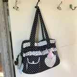 KYLETHOMASW  -  Contrast Dot Print Shoulder Bag High Capacity Tote Bolsos De Mujer Heart Pocket Sac Femme Bags for Woman Daily Using Bolso