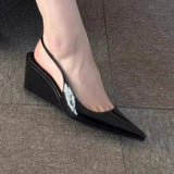 KYLETHOMASW  -  Women's Sandals Sexy Pointed Toe High Heels Shoes New Slippers Summer 2025 Designer Brand Party Dress Shoes Mujer Slides