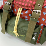 KYLETHOMASW  -  Cute Large Capacity Lucky Star Backpack Korean Style Multi-pocket Drawstring Schoolbag Y2K Nylon Hiking Camping Bag Students