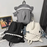 KYLETHOMASW  -  Personalized Unique Shark Bag Large Capaci Mochila Y2k Hot Cool Mochilas Mujer Gothic Bolsas Spice Girl Bags for Woman Backpack