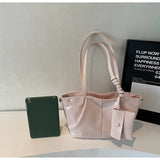KYLETHOMASW  -  Harajuku Pink Shoulder Bags Women New Trendy Large Capacity Tote Bag Purse Female Leather Y2k Handbag Aesthetic