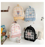 KYLETHOMASW  -  New Trendy Ita Backpacks Teenage Girls Transparent Canvas School Bag High-capacity Print Clear Rucksack  Bolsa Mujer 2025