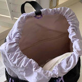 KYLETHOMASW  -  Cartoon Puppy Sport Racket Storage Backpack Lightweight Large Capacity Fitness Shoulder Bag Tennis Nylon Drawstring Fitness Bag