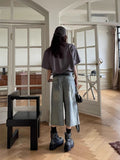 Kylethomasw Ripped Oversize Denim Shorts Jeans Hollow Out Calf-Length Pants Women Hip Hop Summer Fashion Streetwear Vintage Bottoms