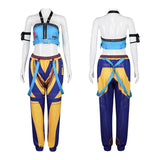 KYLETHOMASW  -  Mira Zoey Rumi Cosplay Costume Wig Women Suit Halloween Carnival Party Comic-con Role Playing Outfit