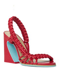 KYLETHOMASW  -  European and American Summer Women's Coarse High-heeled Woven Sandals Fashion Runway Plus Women's Sandals