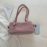 KYLETHOMASW  -  Women Small PU Leather Boston Shoulder Bag Casual Daily Travel Underarm Bags New Trend Fashion Handbags and Purses
