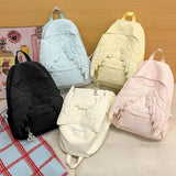 KYLETHOMASW  -  Y2k Angel Wings Mochila Large Capaci Bag Original Mochilas Mujer Sweet Bolsas Student Bags for Woman Sweet Cool Girls Backpack