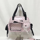 KYLETHOMASW  -  Star Dot Sac Femme Lace Bandage Bows Ita Bags for Woman Shoulder Bag Large Capacity Bolsas JK Tote Bolsa Kawaii Cute Bolso