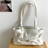 KYLETHOMASW  -  Luxury Design Fashion Office Lady Shoulder Bags Fairy Y2k Aesthetic Ins Elegant Handbags Casual Simple Underarm Bag Korean Women