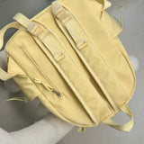 KYLETHOMASW  -  Kawaii Embroidered Ita Bag School Mochila Teenage Girls Backpack Students Commute Mochilas 2025 Portable Bags for Woman