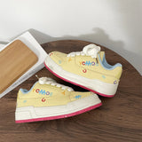 KYLETHOMASW  -  Casual Low-Top Student Sport Sneakers Fashionable All-Match New Arrival Letters Graffiti Thick Bottom Women Shoes Tenis De Mujer