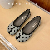 KYLETHOMASW  -  Novelty satins Leather bowknot Split Toe flat shoes woman mary janes Japanese trotters flats Tabi ninja loafers women Moccasins
