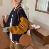 KYLETHOMASW  -  Streetwear Y2K Baseball Jackets Women Oversized Patchwork Bomber Coat Bf Harajuku Preppy Korean Casual All Match Outerwear