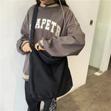 KYLETHOMASW  -  Y2k Aesthetic Solid Vintage Ins Shoulder Bag Streetwear Preppy College Students Crossbody Bags Casual All Match Women's Handbags