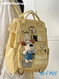 KYLETHOMASW  -  College Style All-match Student Backpack Female Korean Version of The Large-capacity Bag Junior High School Students Backpack