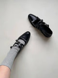 KYLETHOMASW  -  Roman Style Pointed Toe Ladies Shoes 2025 Fashion Mid Heels Rivet Women Single Shoes Elegant Versatile Casual Women Shoes
