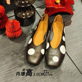 KYLETHOMASW  -  New Women's Mary Jane Shoes Luxury Genuine Leather Casual Shoes for Woman Fashion Shallow Flat Shoe Designer Shoes Zapatos Mujer