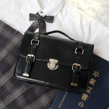 KYLETHOMASW  -  Japanese Vintage Solid Preppy Backpacks Girls Casual Students All Match Simple Shoulder Bags Women Trendy Y2k Fashion Handbags