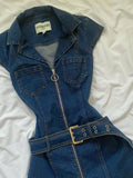 KYLETHOMASW  -  Y2k Denim Dresses Women Spring Summer American Retro Fashion Mini Dress Streetwear Solid Sexy Vestidos Mujer
