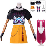 KYLETHOMASW  -  Mira Cosplay Costume Wig Women Girls Halloween Carnival Comic-con Party Role Playing Outfits