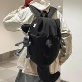 KYLETHOMASW  -  Waterproof Trendy Shark Backpack Large Capacity Casual Travel Laptop Bag Nylon ins College Students Schoolbag Outdoor