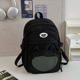 KYLETHOMASW  -  Japanese Ins Kawaii Cat Girls Students Backpacks Women Preppy Y2k Aesthetic Schoolbags High-capacity Travel Transparent Ita Bags