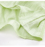 KYLETHOMASW  -  Sweet Girl Fresh Lace Puff Short-sleeved Shirts Women's Summer Bow Lace-up Slim Short Temperament Pullover Tops Female Clothing