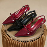 KYLETHOMASW  -  Summer New Solid Color High-heeled Sandals for Women Elegant Bow Dress Single Elegant Party Wedding Women's Shoes