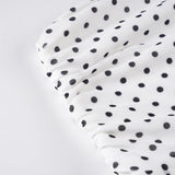 KYLETHOMASW  -  Sweet Elegant Women Straight Skirts Simple Fashion Polka Dot Prints Gentle Office Lady Skirts