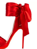 KYLETHOMASW  -  European and American Summer New Ankle Strap Women's Slim High-heeled Sandals Fashionable and Sexy Party Wedding Sandals