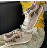 KYLETHOMASW  -  Women's Running Shoes 2025 New Mesh Breathable Casual Sneakers Lace Up Anti-Slip Retro Sports Shoes Versatile Low Top Sneakers