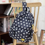 KYLETHOMASW  -  Teen Boys Girls Star Print Backpack New Fashion Large Capacity Casual School Travel Daily Daypack Female Travel Backpacks