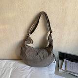 KYLETHOMASW  -  Women's Silver Sequin Crossbody Bag Drawstring Design Shiny Party Evening Casual Shoulder Bag Fashion Sparkly Handbag