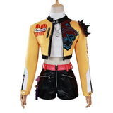KYLETHOMASW  -  Rumi Mira Zoey Cosplay KPop Cosplay Costume Wig HUNTR/X Uniform Women Suit Dress Halloween Party Role Playing Outfits