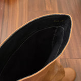 KYLETHOMASW  -  Women Knee-high Boots Summer 2025 Shoes Woman Knight Boots Woman Designer Buckle Chelsea Long Botas Pu Leather Motorcycle Shoes