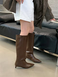 KYLETHOMASW  - Ashton Knee High Thin Heels Boots