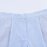 KYLETHOMASW  -  High Waist Casual Loose Women's Shorts Striped Summer Fashion Comfortable Polyester Thin Stripe Patterned Loose Fit