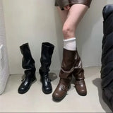 KYLETHOMASW  - Veridian Knee High Boots