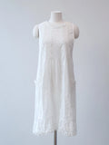 KYLETHOMASW  -  Women's Korean Dongdaemun design back lace dress + ruffled patchwork shorts two-piece set