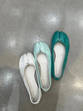 KYLETHOMASW  -  Soft-faced Soft-soled Pig's Feet Split-toed Women's Leather Ballet Mary Jane Single Flat Bottom Shoes