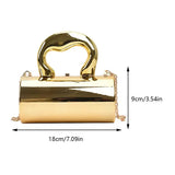 KYLETHOMASW  -  Women Handbag Bag Metal Handles Wallet Shoulder Bag Large Capacity Party Clutches Vintage Style Everyday Shoulder Bag Daily Bag