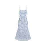 KYLETHOMASW  -  Luxury Elegant Sexy Club Party Birthday Dress Women Summer Slash Neck Sleeveless Print Floral Dress Backless Beach Long Dresses