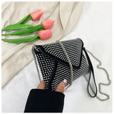 KYLETHOMASW  -  New Fashion High-End Texture Foreign Style Handbag Niche Versatile Chain Crossbody Bag