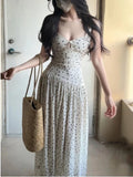 KYLETHOMASW  -  Japanese Popular Y2k Sweet Female Fashion Dresses Chic Polka Point French Elegant Slimming Design Holiday Outfits Woman Clothing