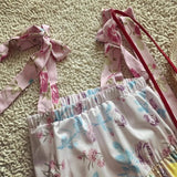 KYLETHOMASW  -  Floral Tiered Tie-Strap Mini Dress for women cute summer dresses new feminine babydoll dress sexy party dress