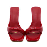 KYLETHOMASW  -  New Fashion High Heel Slippers Women Open Toe Slingback Sandals Female Pumps Square Toe Summer Simple Designer Heeled Sandals