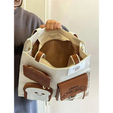 KYLETHOMASW  -  New Simple Shoulder Bag Cute Design Bags Class Diagonal Large Capacity Handbag Commuting 2025